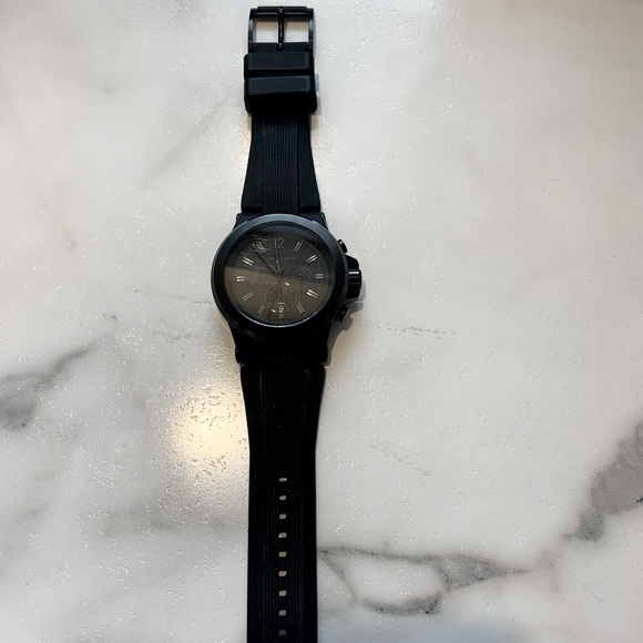 Michael Kors Men’s Dylan black watch - Picture 1 of 5